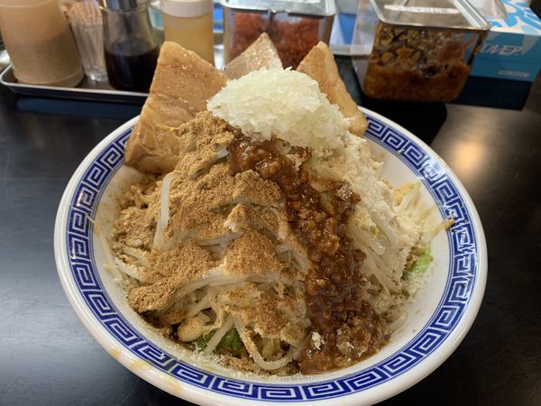 「まぜそば」@山勝角ふじ 南流山店の写真