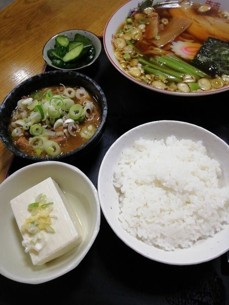 「ラーメン定食」@いちむら食堂の写真