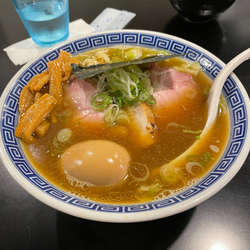 手揉み煮干しそば