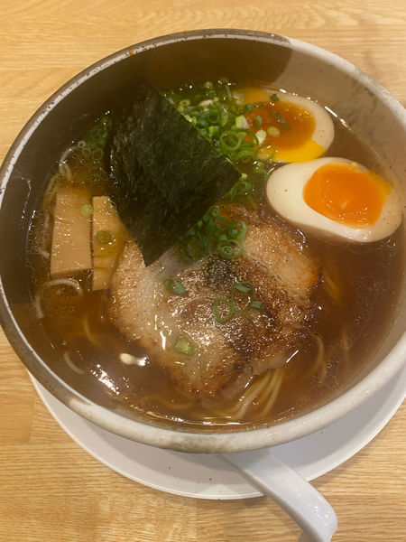 「醤油ラーメン」@中華そば らんまんの写真