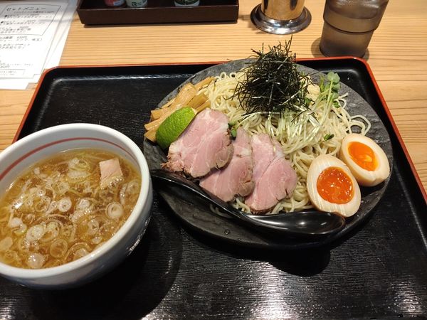 「あっさりアラ炊き塩つけめん　大盛」@幸屋きよまる 総本店の写真