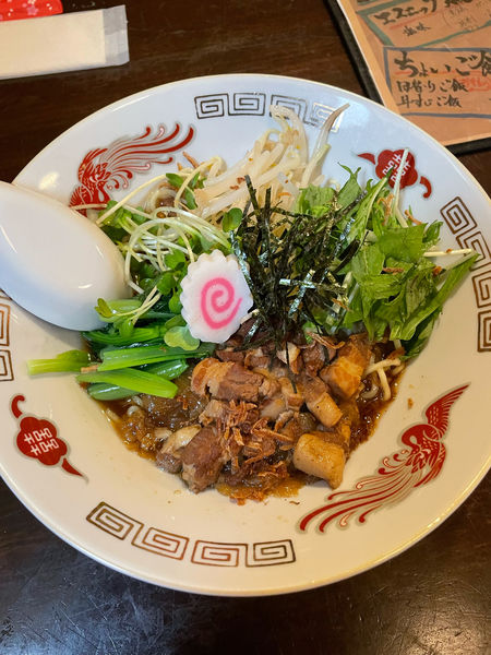 「台湾豚まぜそば」@萌蔵の写真