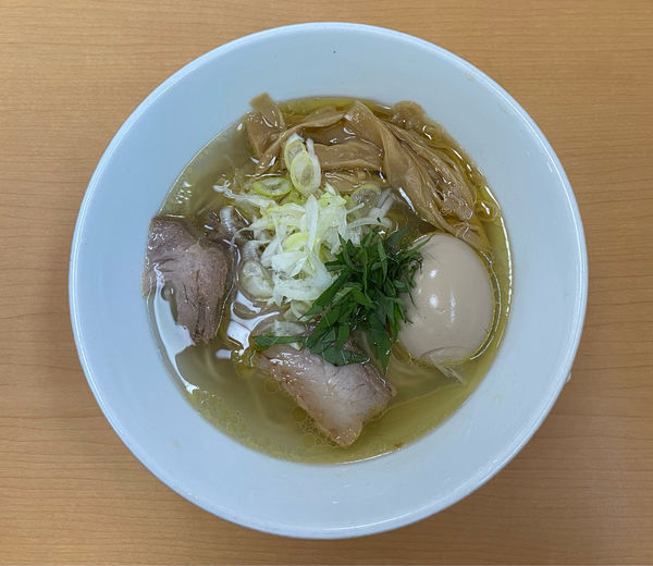 「鶏塩」@麺蔵 あつおの写真