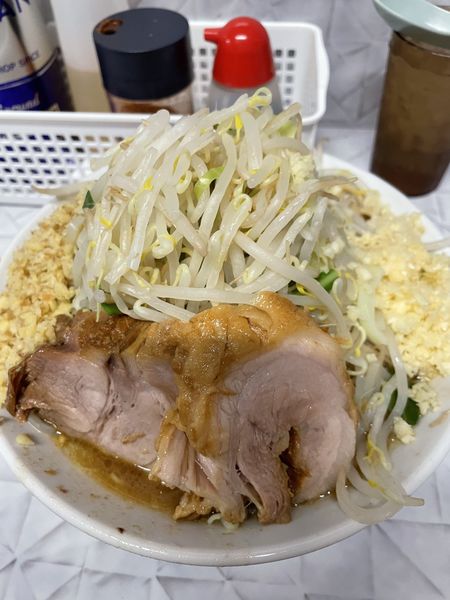 「ミニラーメン、生姜」@麺屋 歩夢 金沢八景店の写真