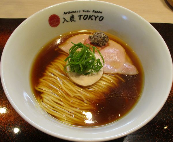 「ポルチーニ醤油らぁ麺　980円」@入鹿TOKYOの写真