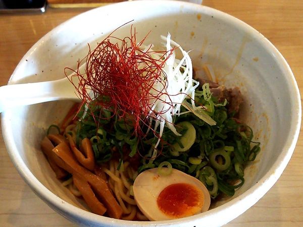 「麻婆まぜそば+九条ネギ」@製麺食堂 あぶみの写真