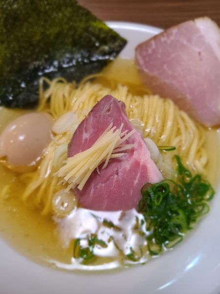 「上清塩そば」@中華そば ひしおの写真