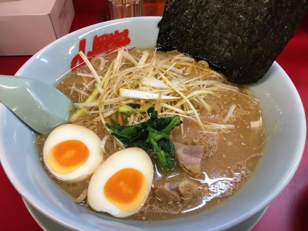 「ネギラーメン(味噌)」@ラーメン山岡家 定禅寺通店の写真