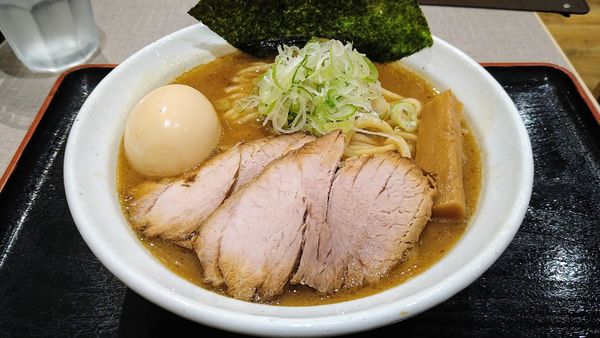「味玉濃厚ラーメン(中)」@やまのうち製麺の写真