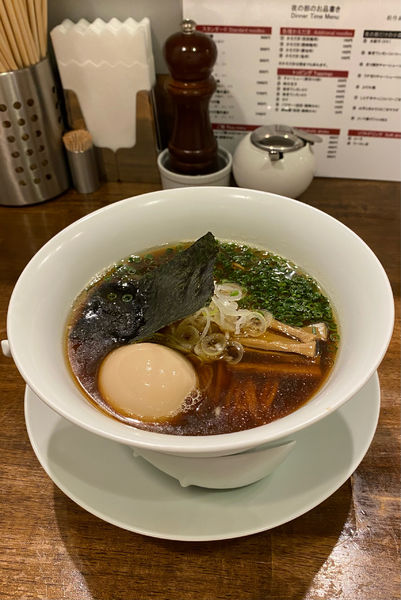 「醤油拉麺 ¥900」@創作麺工房 鳴龍の写真
