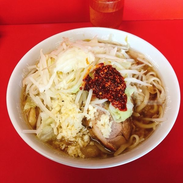 「小らーめん」@ラーメン二郎 千住大橋駅前店の写真