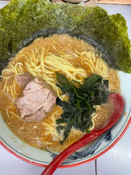 「みそラーメン中海苔トッピング」@ラーメンショップ 122号騎西店の写真