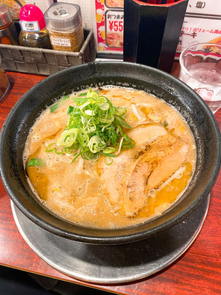 「豚骨味噌ラーメン」@豚骨ラーメン じゃぐら 高円寺店の写真