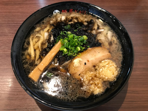 「【月限定】セアブラックら〜麺　850円」@麺屋とがしの写真