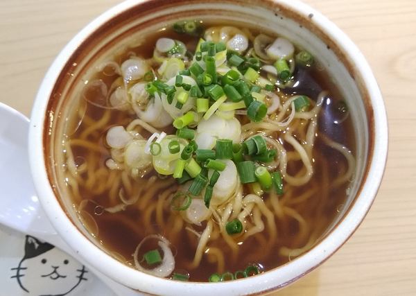 「【限定 ハーフ鶴】そばかけ ￥500」@中華そば すばる食堂の写真