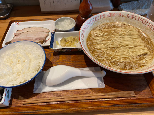 「鯖定食」@炭火焼濃厚中華そば 海富道の写真