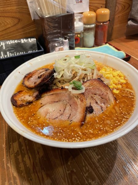 「秩父味噌らーめん（チャーシュー&大盛り）」@麺屋たつみ 喜心 狭山店の写真