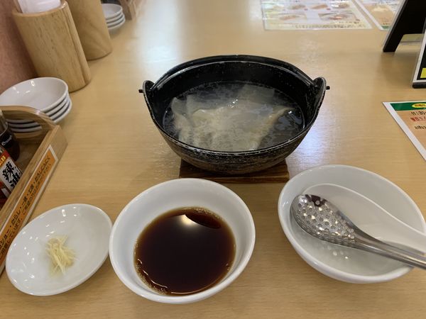 「横堀水餃子（380円）」@横堀餃子の写真