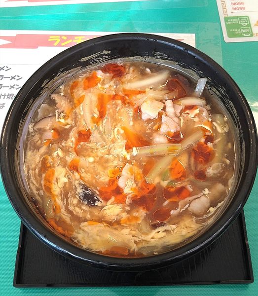 「酸辣湯麺 850円」@獅子林の写真