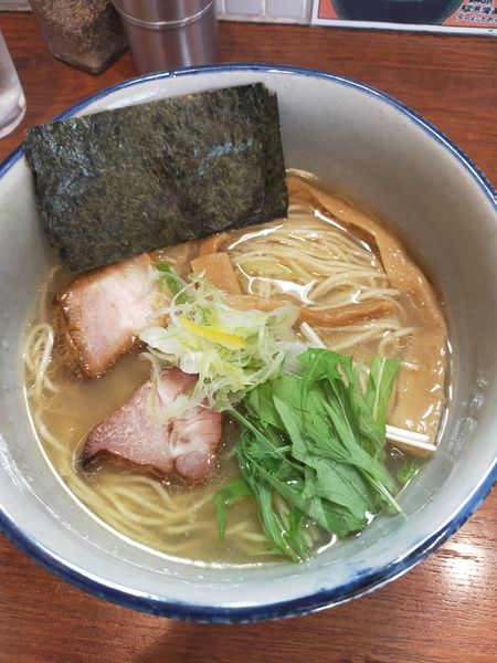「ゆず香る白醤油らーめん 850円」@麺処 びぎ屋の写真