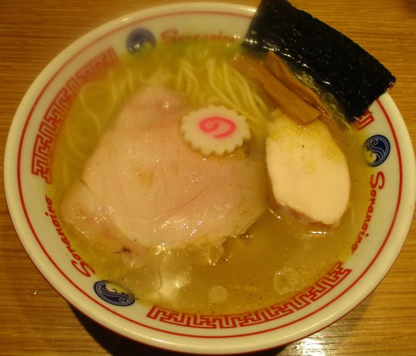 「塩中華そば　1000円」@ソラノイロ ARTISAN NOODLESの写真