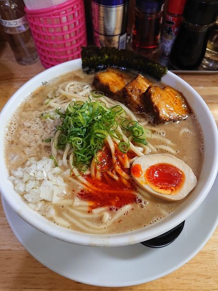 「鹿児島ラーメン 限定」@麺屋 白神の写真