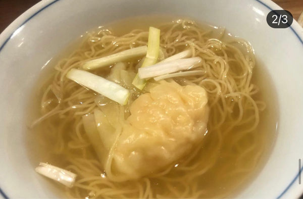 「ハーフ海老ワンタン麺」@Chinese Restaurant 漢の写真