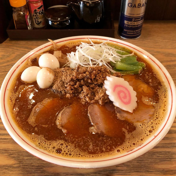 「坦々麺＋チャーシュー」@中華そば 芥子の華の写真