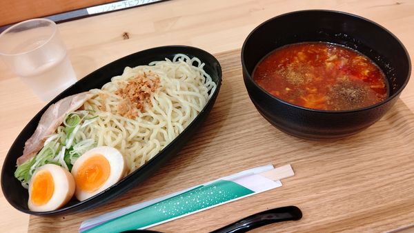 「マラーつけ麺(中盛り）９８０円」@ラーメン餃子 なか屋の写真