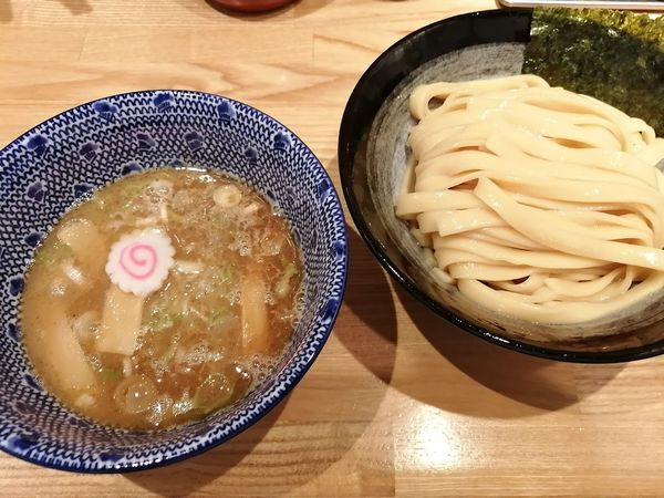 「つけ麺並(平打)(830円)」@つけ麺 はま紅葉の写真