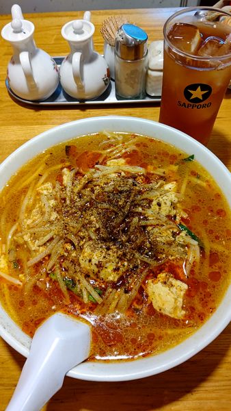 「四川風サンラーマーボー麺　990円」@中華ダイニング 海菜楼の写真