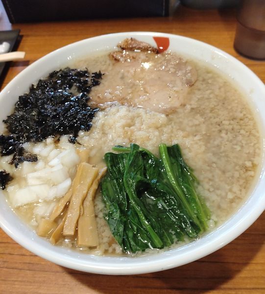 「燕三条中華そば大盛　脂多め」@中華そば GO.TO.KU ～義～の写真