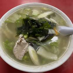 天狗ラーメン（大盛）・餃子