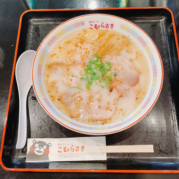 「チャーシュー麺」@熊本ラーメン こむらさき 新横浜店の写真