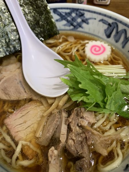 「手打ち中華(醤油) 680円」@手打ち中華そば 凌駕の写真