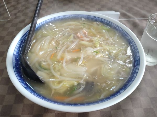 「あんかけタンメン(７５０円)」@中華料理 明鏡の写真