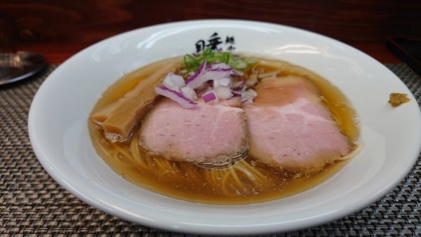 「鯵煮干し塩」@麺や 睡蓮の写真