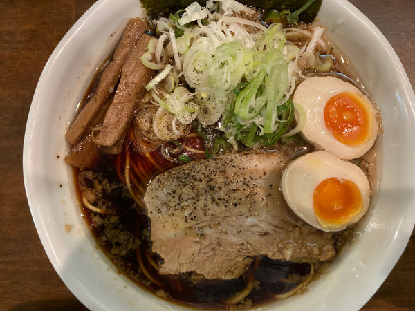 「【限定】和なりBLACKラーメン 750円」@ラーメン 和なりの写真
