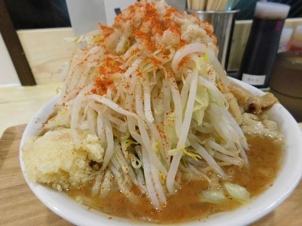 「ラーメン並（３００ｇ）￥９００。」@らーめん おうかの写真