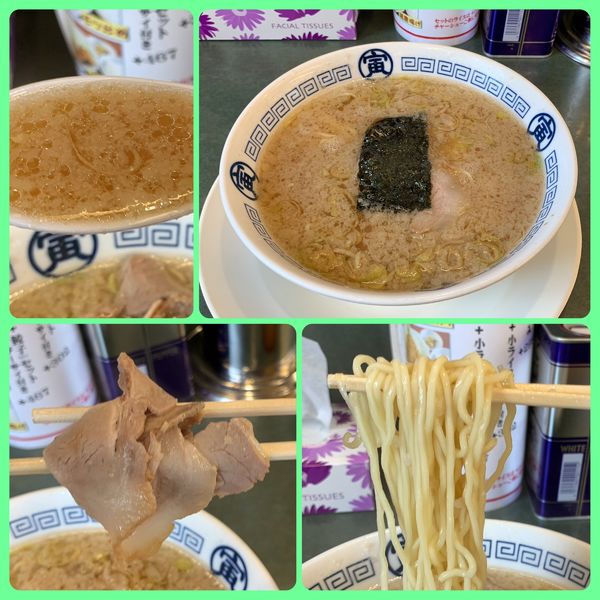 「寅そば¥418+替玉¥110」@中華そば寅 寒川店の写真