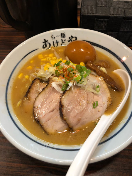 「あけどや味噌ラーメン」@らー麺 あけどやの写真