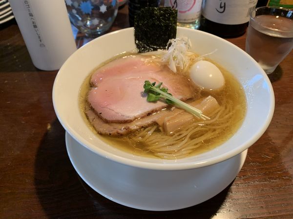 「白醤油＋特製トッピング（1100円）」@ラーメン ニュー松戸の写真