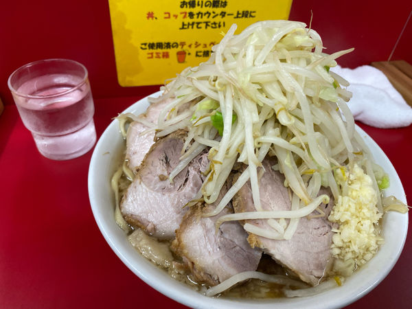 「小豚ラーメン」@ラーメン二郎 神田神保町店の写真