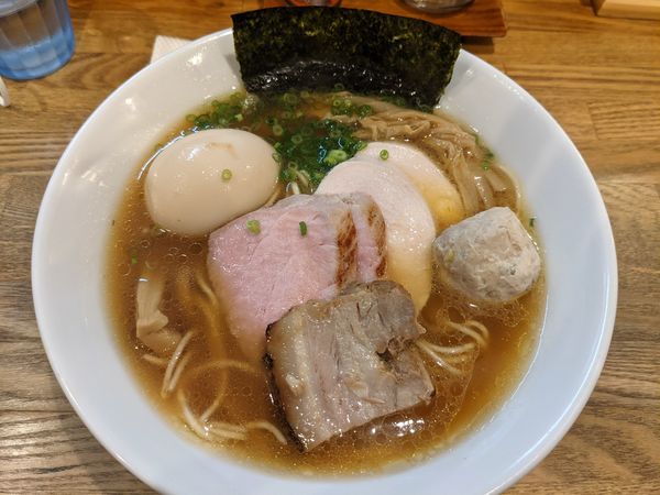 「特製醤油」@自家製麺 純の写真