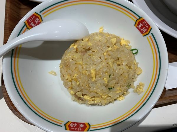 「王将ラーメン＋餃子３ケ＋ジャストサイズ炒飯」@餃子の王将 一之江駅前店の写真