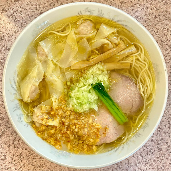 「塩味ネギワンタンメン ¥980円」@ラー麺専門店 こしがやの写真