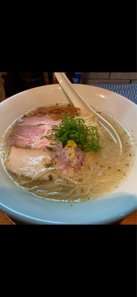 「塩そば+和え玉(貝)」@麺処 源玄の写真