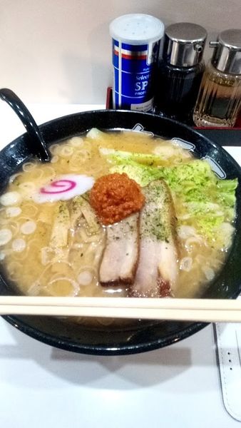 「みそらーめん」@らーめん 有頂天 EVOLUTIONの写真