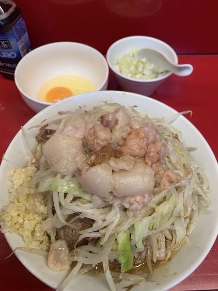 「ラーメン少なめ」@ラーメン二郎 西台駅前店の写真