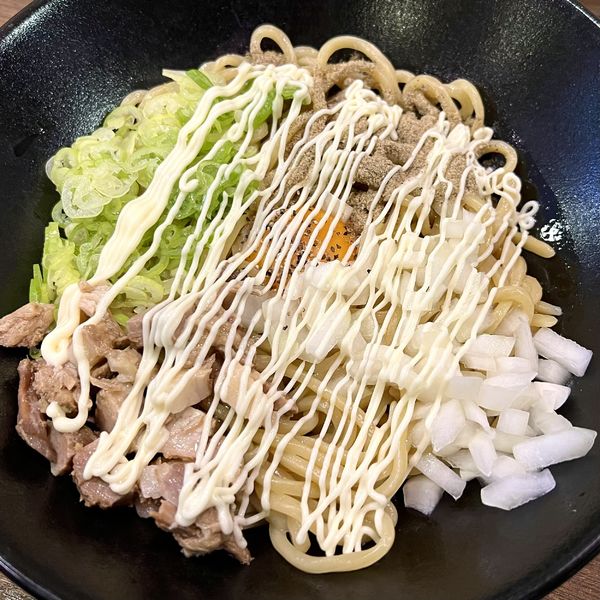 「まぜそば」@らぁ麺工房の写真